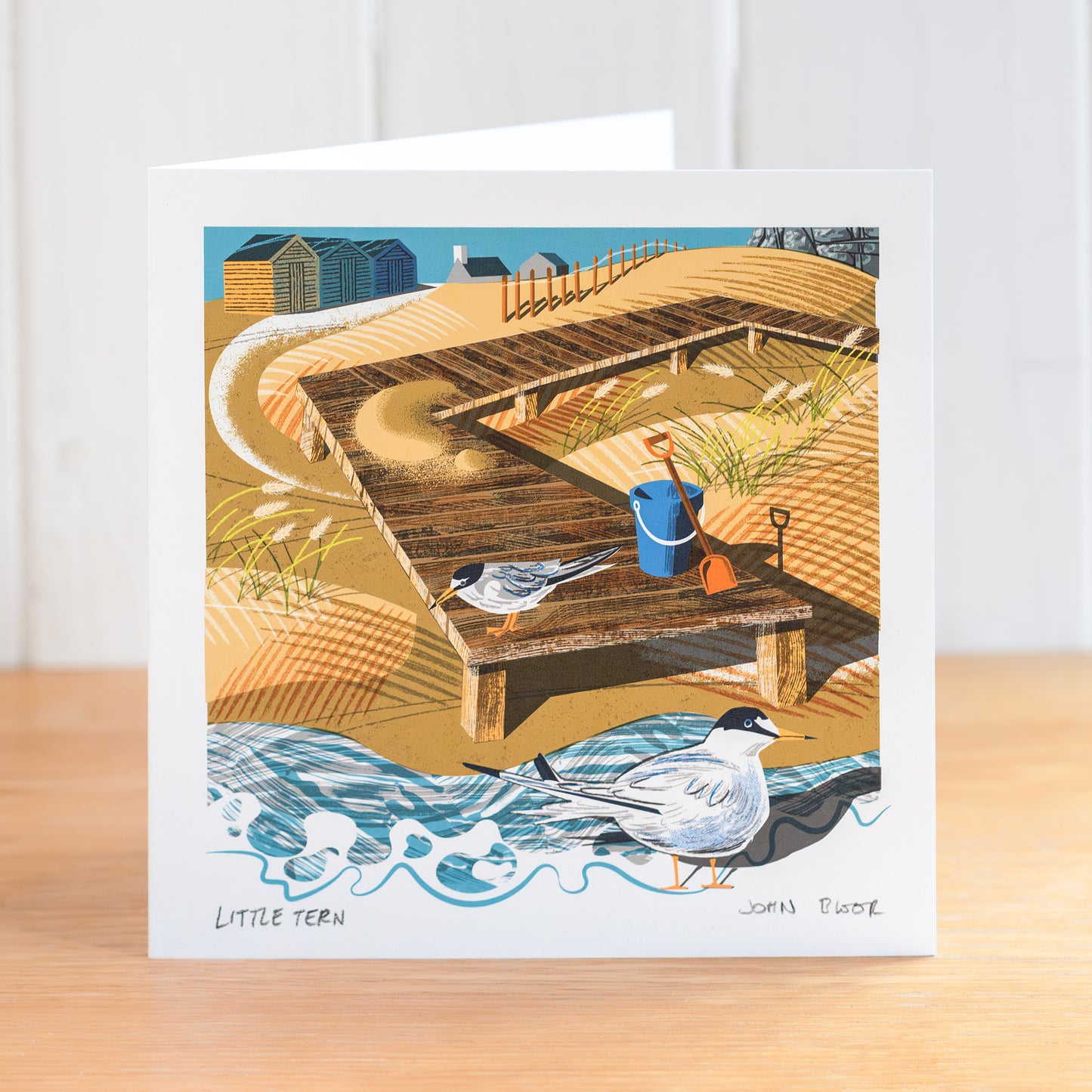 Carte de vœux « Mevagissey Harbour », vierge à l'intérieur