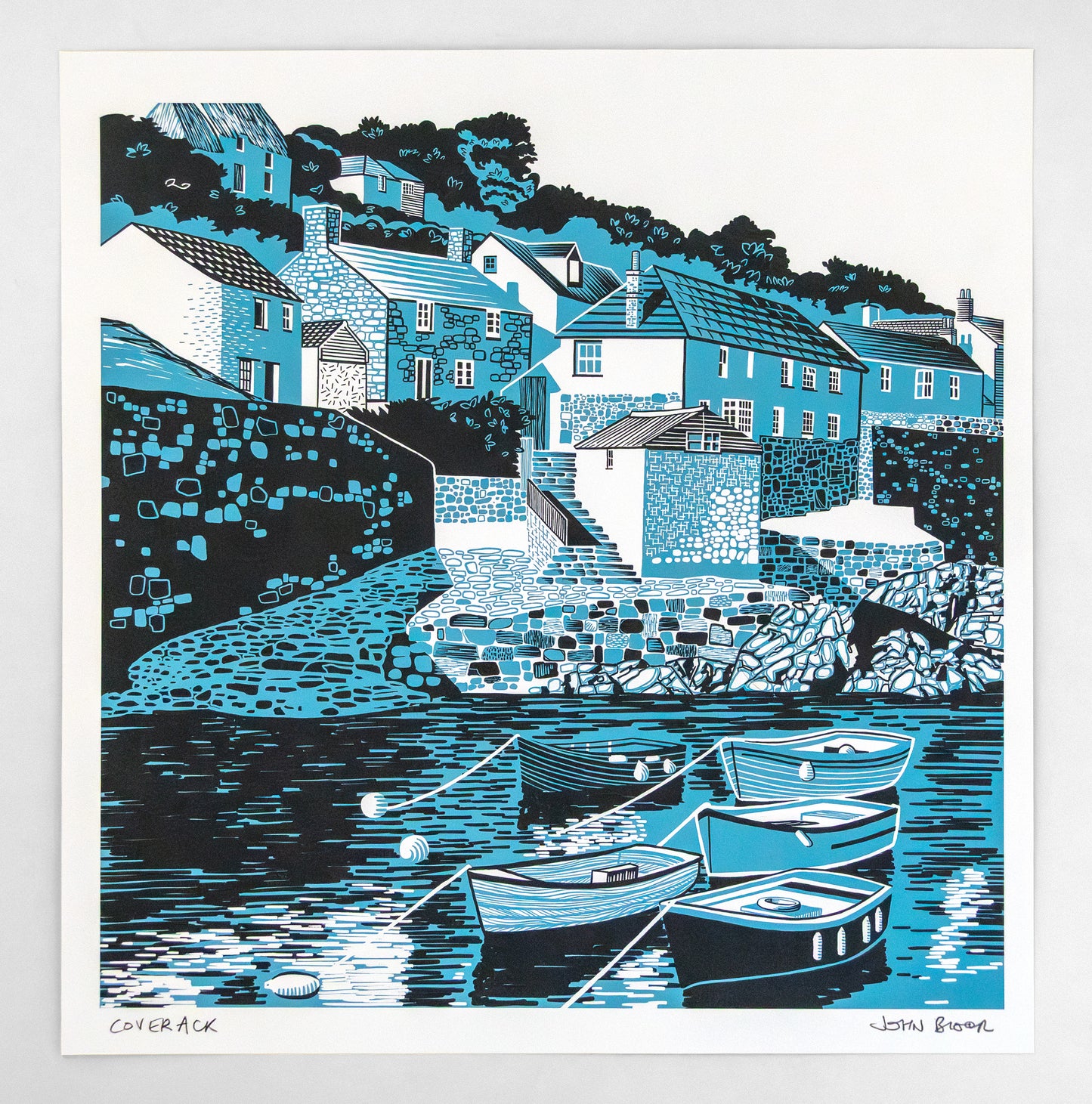 Coverack, unframed digital print