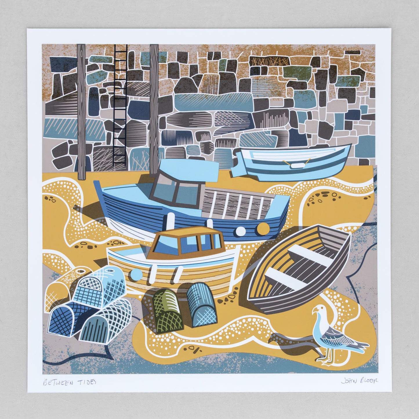 Between Tides, unframed digital print