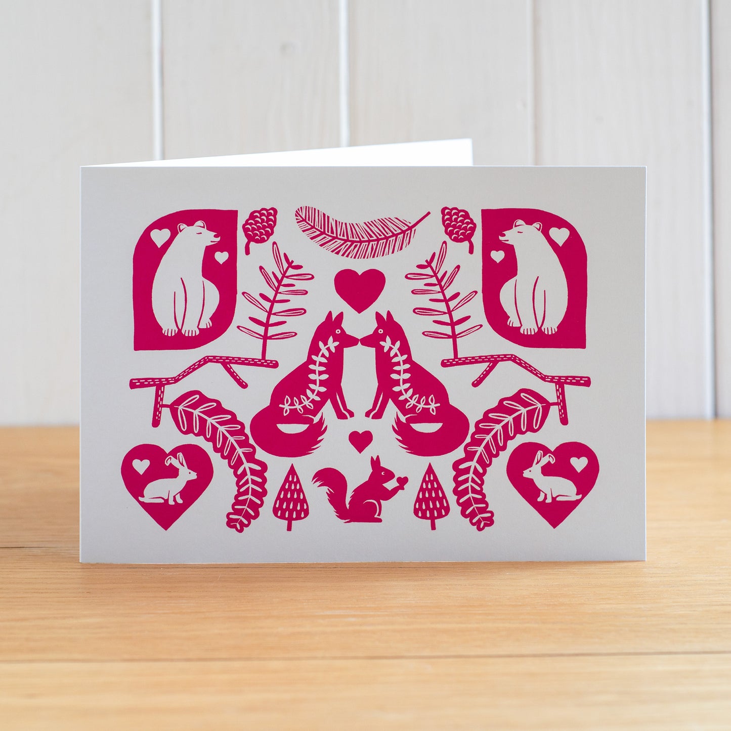 Scandi-Valentinskarte