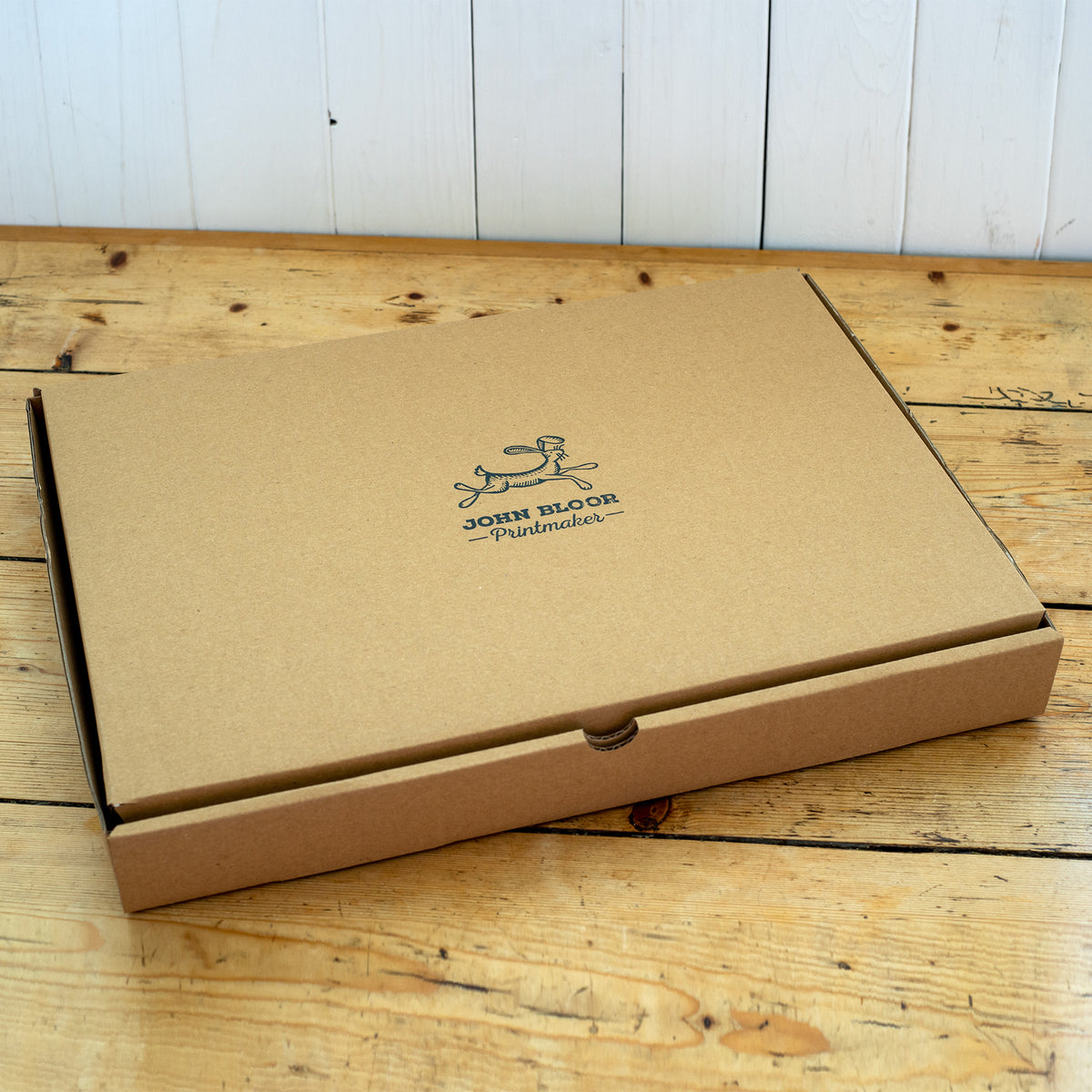Wooden Harbour Scene box