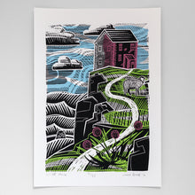 Load image into Gallery viewer, &quot;Cliff House&quot; screen print, limited edition
