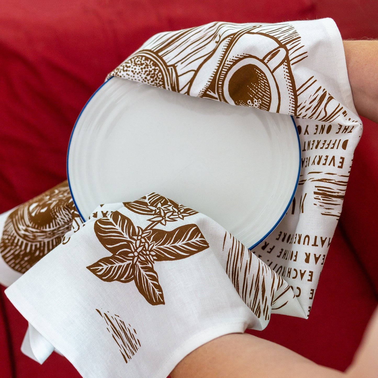 Torchon pour les amateurs de café