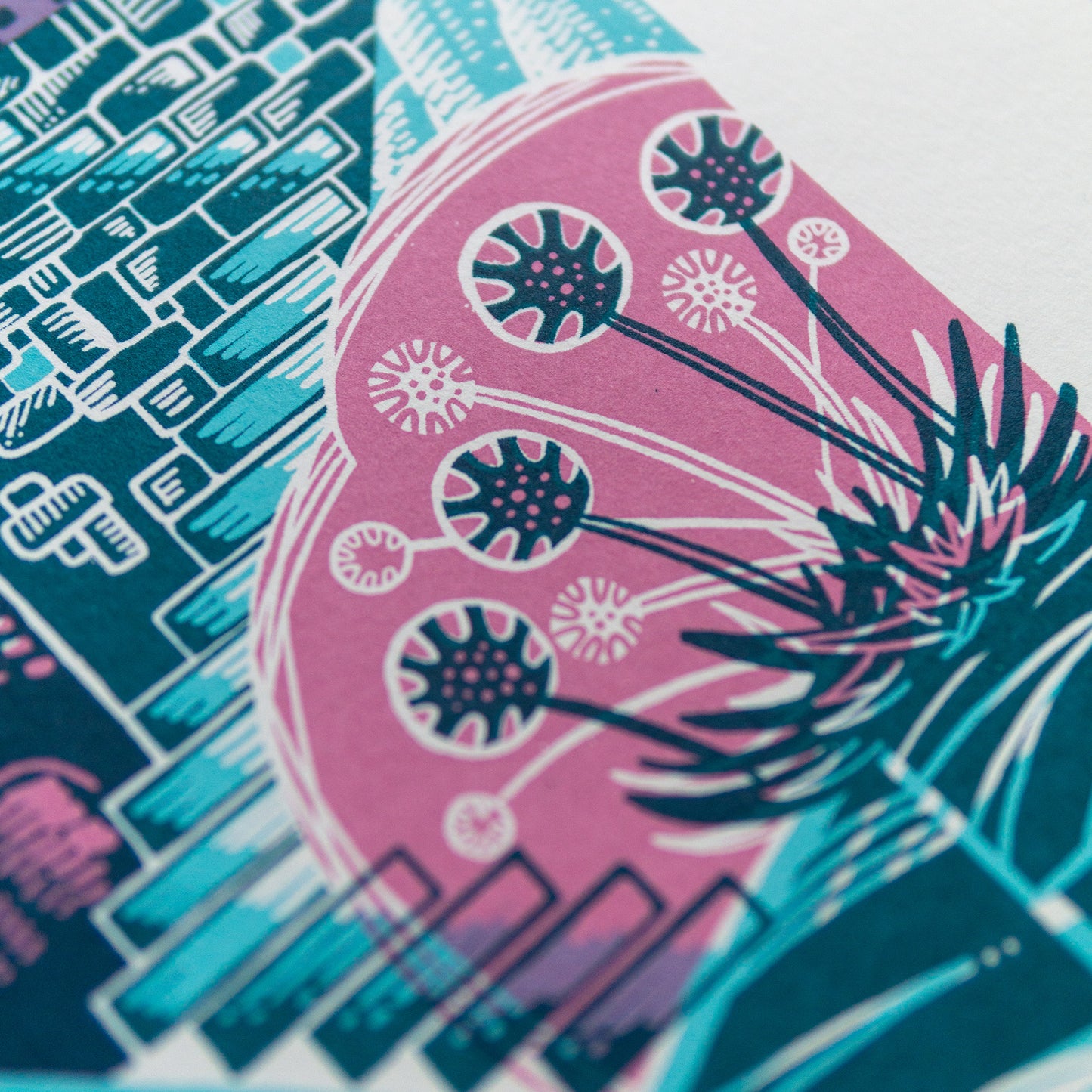 "Cove" unframed screenprint, limited edition