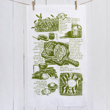 Load image into Gallery viewer, Sourdough story tea towel
