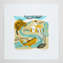 Load image into Gallery viewer, &quot;The Test at Freefolk&quot; limited edition hand pulled screen print
