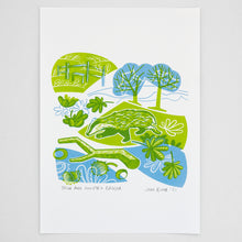 Load image into Gallery viewer, Set of all three &quot;Town and Country&quot; hand pulled screen prints
