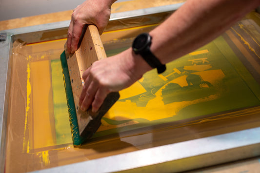 My process of making screenprints