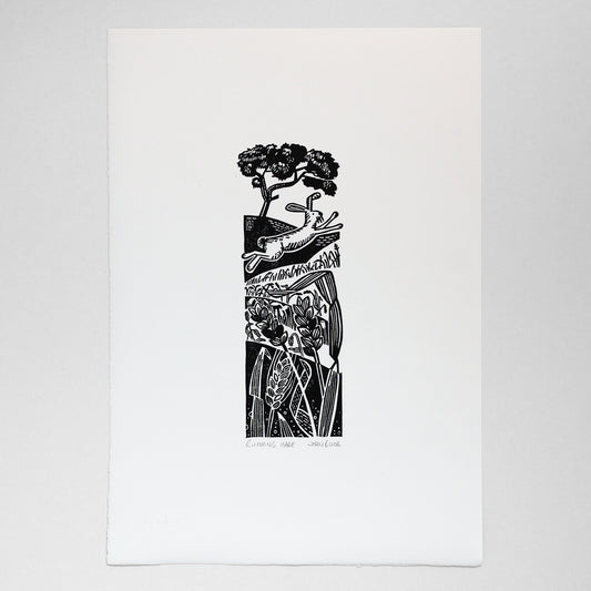 New prints “Running Hare” and “Crow Flight”