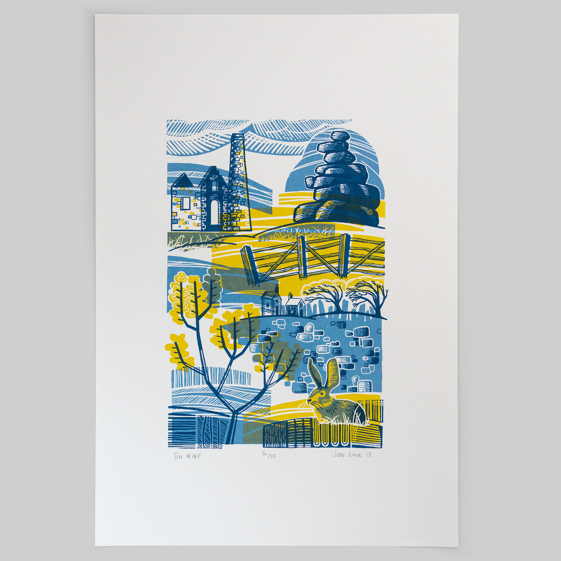 New print “Tin Mine”