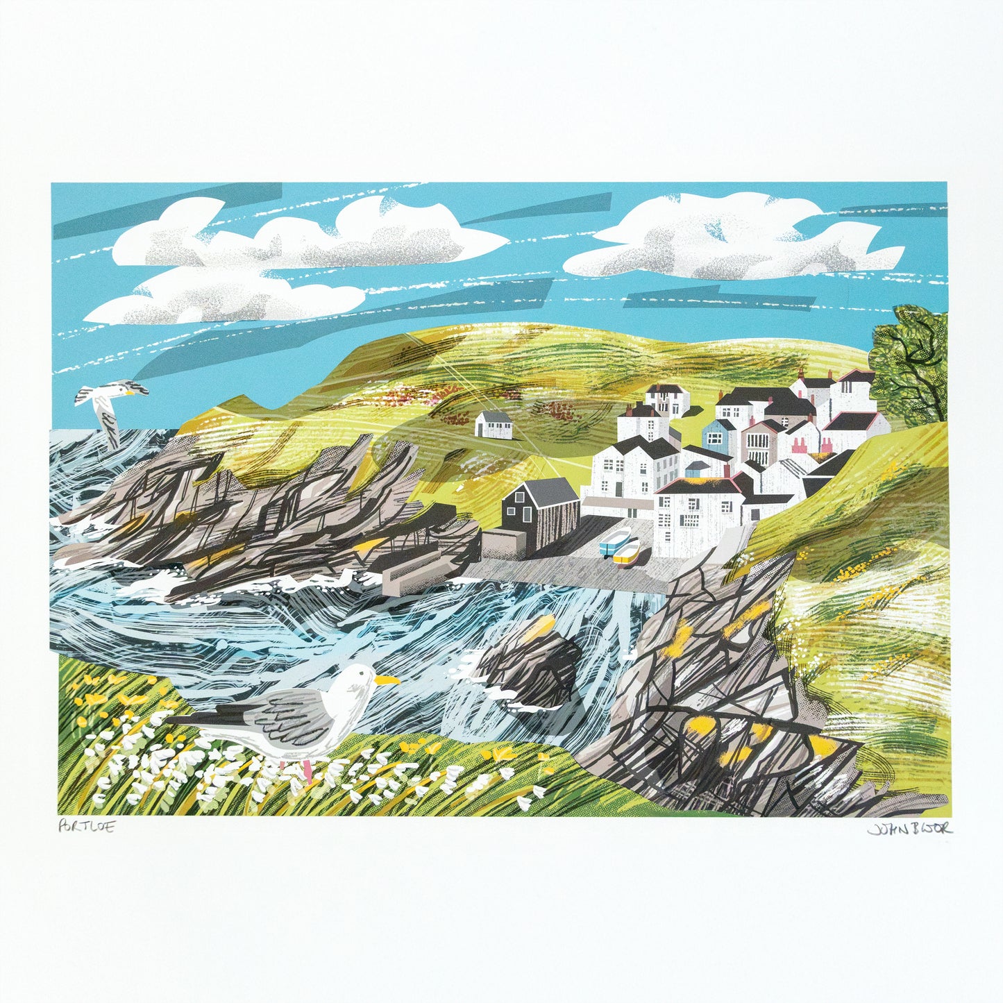 Portloe, unframed digital print