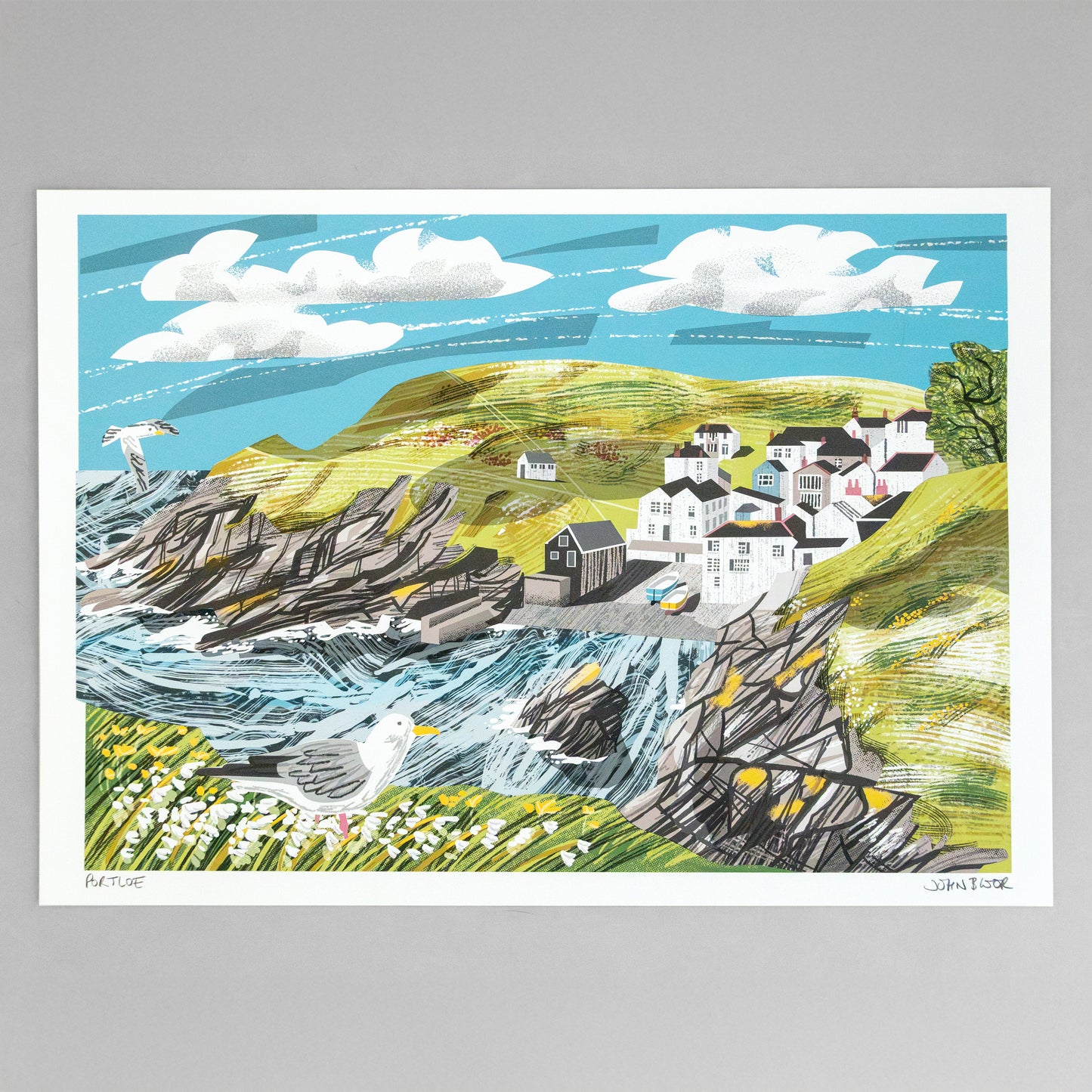 Portloe, unframed digital print