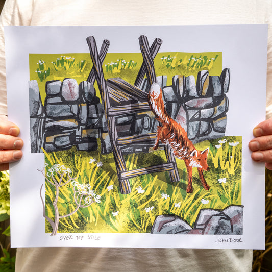 Over The Stile, unframed digital print