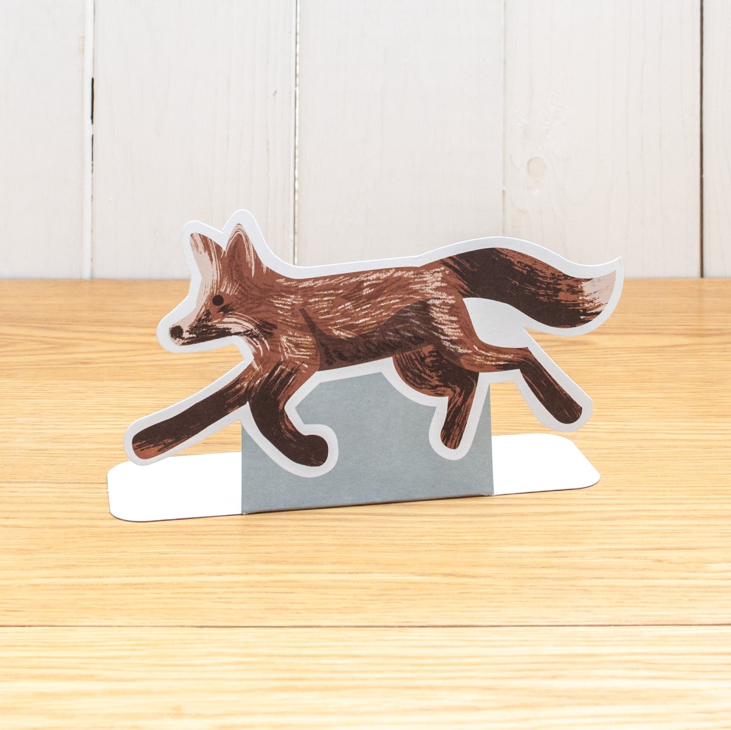 Fold out Winter Christmas Scene for your mantlepiece