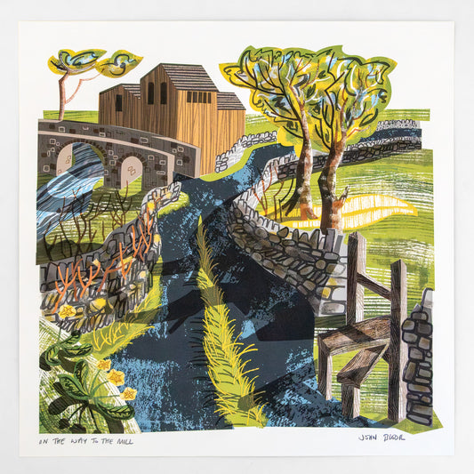 On the Way to the Mill, unframed digital print