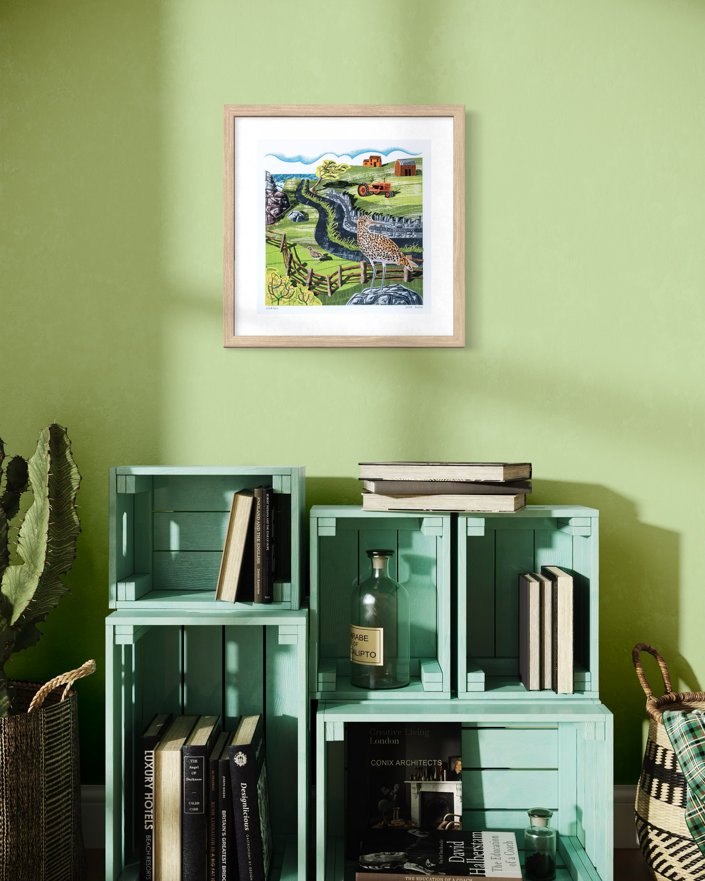 Curlew, unframed digital print