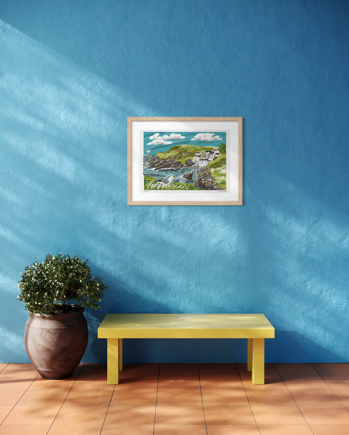 Portloe, unframed digital print
