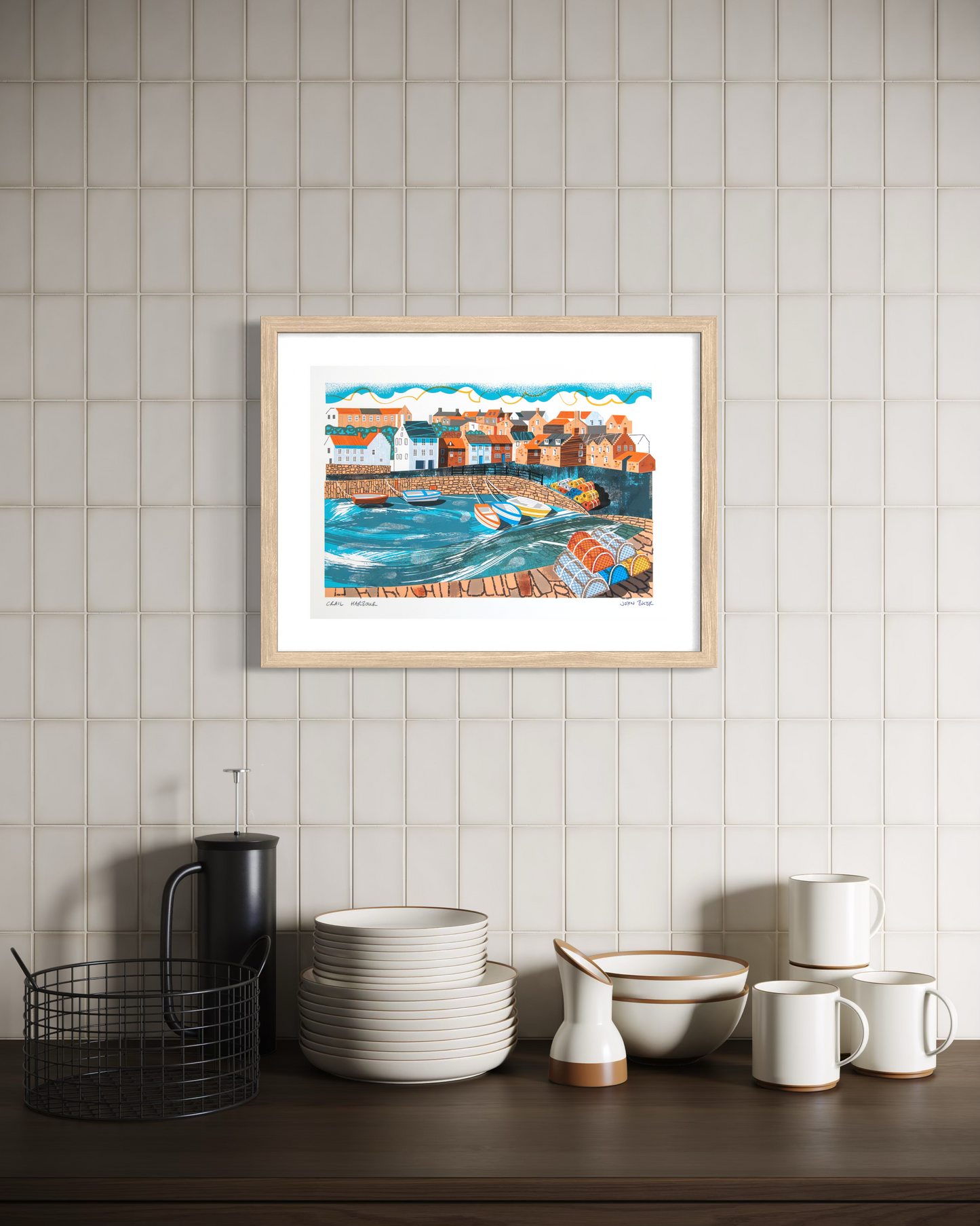 Crail Harbour, unframed digital print