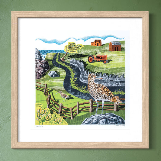 Curlew, unframed digital print