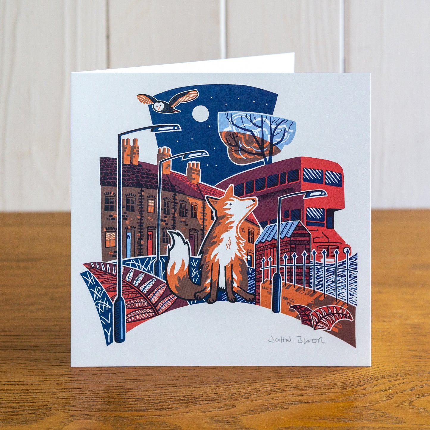 Majestic Animals ensemble de cinq cartes de vœux 