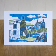 Load image into Gallery viewer, &quot;Harbour Lane&quot; greetings card, blank inside
