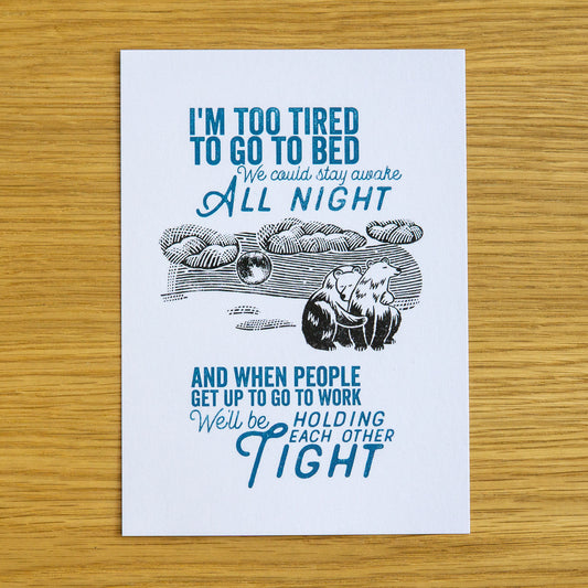 Carte postale Pete et les Pirates "Ours" 